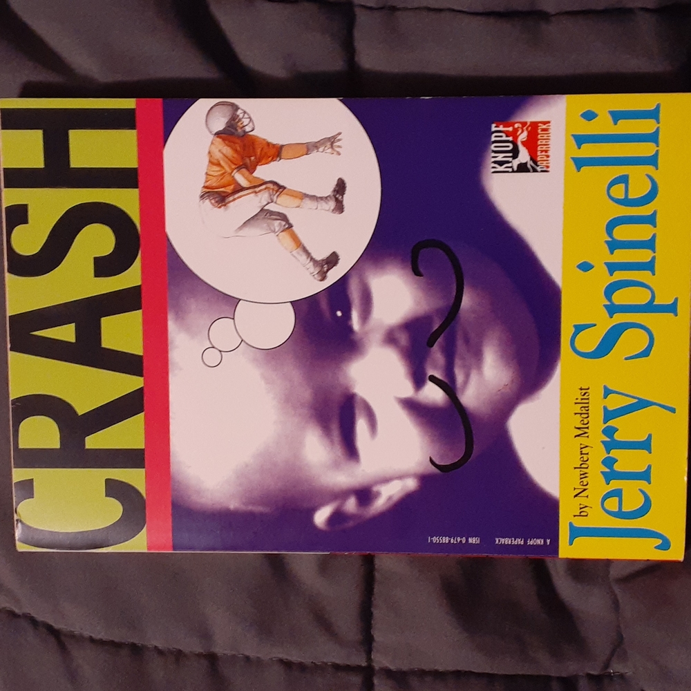 Crash book by Newbery Medalist Jerry Spinelli